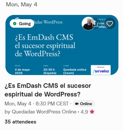 Debate sobre EmDash CMS y WordPress
